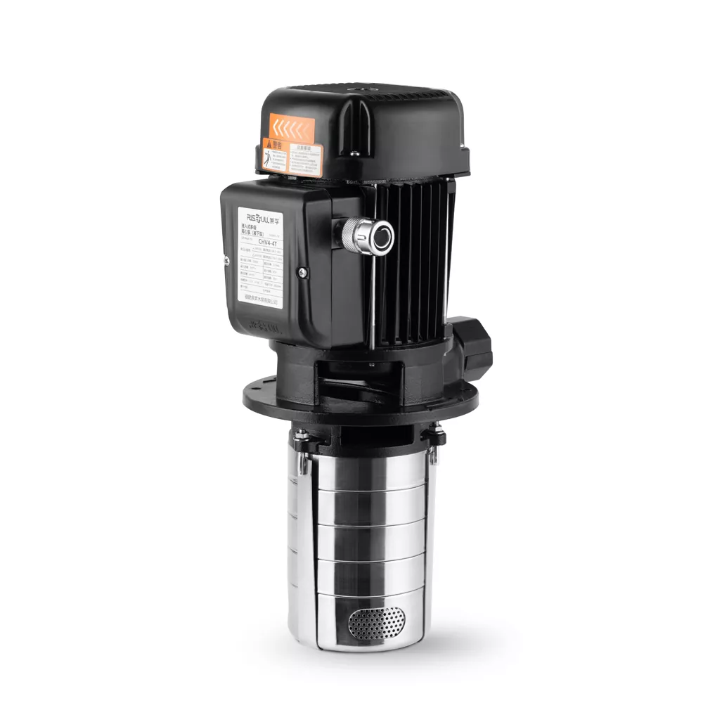Risefull 고압 전기 펌프 상업용 정격 유량 2M ³/h 내수성 스테인레스 스틸 수직 다단식